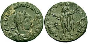 1 Follis /  AE3 Roman Empire (27BC-395) Bronze Licinius II (315-326)