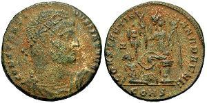 1 Follis /  AE3 Roman Empire (27BC-395) Bronze Constantine I (272 - 337)