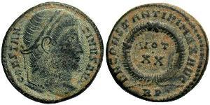 1 Follis /  AE3 Roman Empire (27BC-395) Bronze Constantine I (272 - 337)