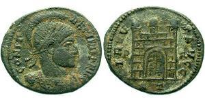 1 Follis /  AE3 Roman Empire (27BC-395) Bronze Constantine I (272 - 337)
