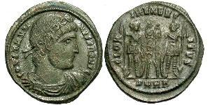 1 Follis /  AE3 Roman Empire (27BC-395) Bronze Constantine I (272 - 337)