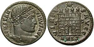 1 Follis /  AE3 Roman Empire (27BC-395) Bronze Constantine I (272 - 337)