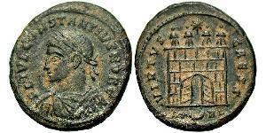 1 Follis /  AE3 Roman Empire (27BC-395) Bronze Constantine I (272 - 337)