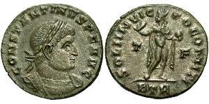 1 Follis /  AE3 Roman Empire (27BC-395) Bronze Constantine I (272 - 337)