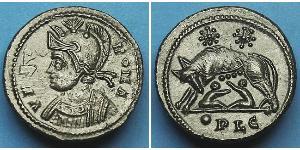 1 Follis /  AE3 Roman Empire (27BC-395) Bronze Constantine I (272 - 337)