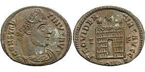 1 Follis /  AE3 Roman Empire (27BC-395) Bronze Constantine I (272 - 337)