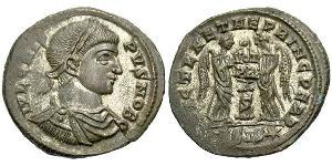 1 Follis /  AE3 Roman Empire (27BC-395) Bronze Crispus (305 - 326)