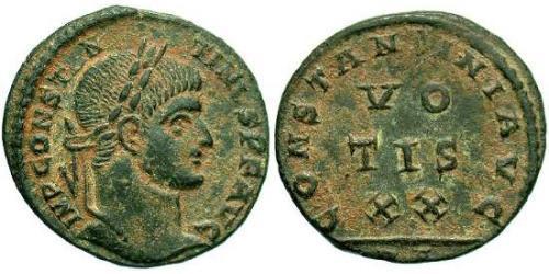 1 Follis /  AE3 Roman Empire (27BC-395) Bronze Constantine I (272 - 337)
