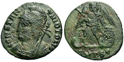 1 Follis /  AE3 Roman Empire (27BC-395) Bronze Constantine I (272 - 337)