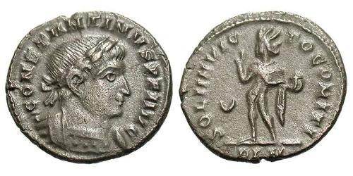 1 Follis /  AE3 Roman Empire (27BC-395) Bronze Constantine I (272 - 337)