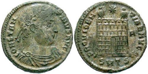 1 Follis /  AE3 Roman Empire (27BC-395) Bronze Constantine I (272 - 337)
