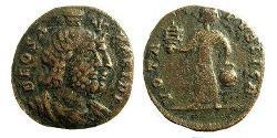 1 Follis /  AE3 République romaine (509BC-27BC) Bronze 