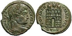 1 Follis /  AE3 Römische Kaiserzeit (27BC-395) Bronze Konstantin I (272 - 337)