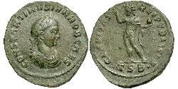 1 Follis /  AE3 Römische Kaiserzeit (27BC-395) Bronze Constantius II(317 - 361)