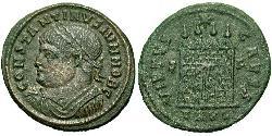 1 Follis /  AE3 Römische Kaiserzeit (27BC-395) Bronze Constantius II(317 - 361)
