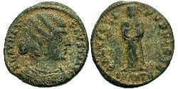 1 Follis /  AE3 Römische Kaiserzeit (27BC-395) Bronze Fausta (289-326)