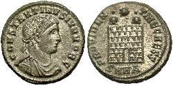 1 Follis /  AE3 Römische Kaiserzeit (27BC-395) Bronze Constantius II(317 - 361)