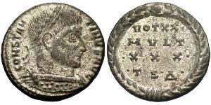 1 Follis /  AE3 Römische Kaiserzeit (27BC-395) Bronze Konstantin I (272 - 337)