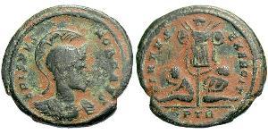 1 Follis /  AE3 Römische Kaiserzeit (27BC-395) Bronze Crispus (305 - 326)