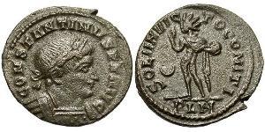1 Follis /  AE3 Römische Kaiserzeit (27BC-395) Bronze Konstantin I (272 - 337)