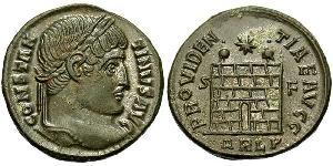 1 Follis /  AE3 Römische Kaiserzeit (27BC-395) Bronze Konstantin I (272 - 337)
