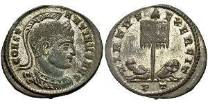 1 Follis /  AE3 Römische Kaiserzeit (27BC-395) Bronze Konstantin I (272 - 337)