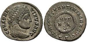 1 Follis /  AE3 Römische Kaiserzeit (27BC-395) Bronze Konstantin I (272 - 337)
