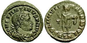 1 Follis /  AE3 Römische Kaiserzeit (27BC-395) Bronze Konstantin I (272 - 337)