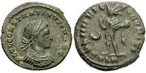 1 Follis /  AE3 Römische Kaiserzeit (27BC-395) Bronze Constantius II(317 - 361)