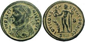 1 Follis /  AE3 Römische Kaiserzeit (27BC-395) Bronze Licinius I (265-324)