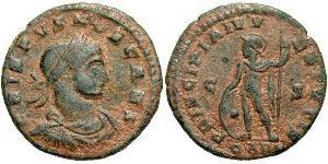 1 Follis /  AE3 Römische Kaiserzeit (27BC-395) Bronze Crispus (305 - 326)