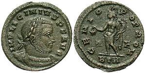 1 Follis /  AE3 Römische Kaiserzeit (27BC-395) Bronze Licinius I (265-324)