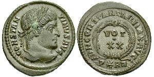 1 Follis /  AE3 Römische Kaiserzeit (27BC-395) Bronze Konstantin I (272 - 337)