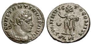 1 Follis /  AE3 Römische Kaiserzeit (27BC-395) Bronze Konstantin I (272 - 337)