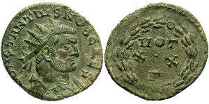 1 Follis /  AE3 Römische Kaiserzeit (27BC-395) Bronze Konstantin I (272 - 337)