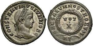 1 Follis /  AE3 Römische Kaiserzeit (27BC-395) Bronze Constantius II(317 - 361)