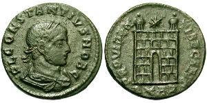 1 Follis /  AE3 Römische Kaiserzeit (27BC-395) Bronze Constantius II(317 - 361)