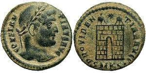 1 Follis /  AE3 Römische Kaiserzeit (27BC-395) Bronze Konstantin I (272 - 337)