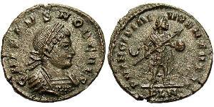 1 Follis /  AE3 Römische Kaiserzeit (27BC-395) Bronze Crispus (305 - 326)