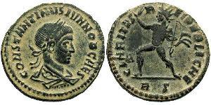 1 Follis /  AE3 Römische Kaiserzeit (27BC-395) Bronze Constantius II(317 - 361)