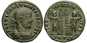1 Follis /  AE3 Römische Kaiserzeit (27BC-395) Bronze Constantius II(317 - 361)