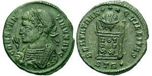 1 Follis /  AE3 Römische Kaiserzeit (27BC-395) Bronze Konstantin I (272 - 337)