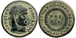 1 Follis /  AE3 Römische Kaiserzeit (27BC-395) Bronze Konstantin I (272 - 337)