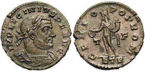 1 Follis /  AE3 Römische Kaiserzeit (27BC-395) Bronze Licinius I (265-324)