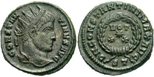 1 Follis /  AE3 Römische Kaiserzeit (27BC-395) Bronze Konstantin I (272 - 337)