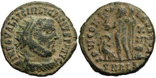 1 Follis /  AE3 Römische Kaiserzeit (27BC-395) Bronze Licinius I (265-324)