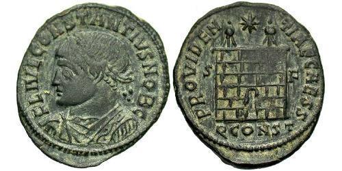 1 Follis /  AE3 Römische Kaiserzeit (27BC-395) Bronze Constantius II(317 - 361)