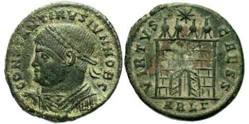 1 Follis /  AE3 Römische Kaiserzeit (27BC-395) Bronze Constantius II(317 - 361)