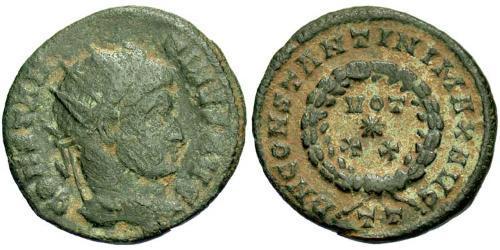 1 Follis /  AE3 Römische Kaiserzeit (27BC-395) Bronze Konstantin I (272 - 337)