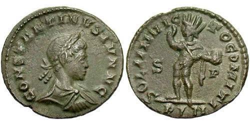 1 Follis /  AE3 Römische Kaiserzeit (27BC-395) Bronze Constantius II(317 - 361)